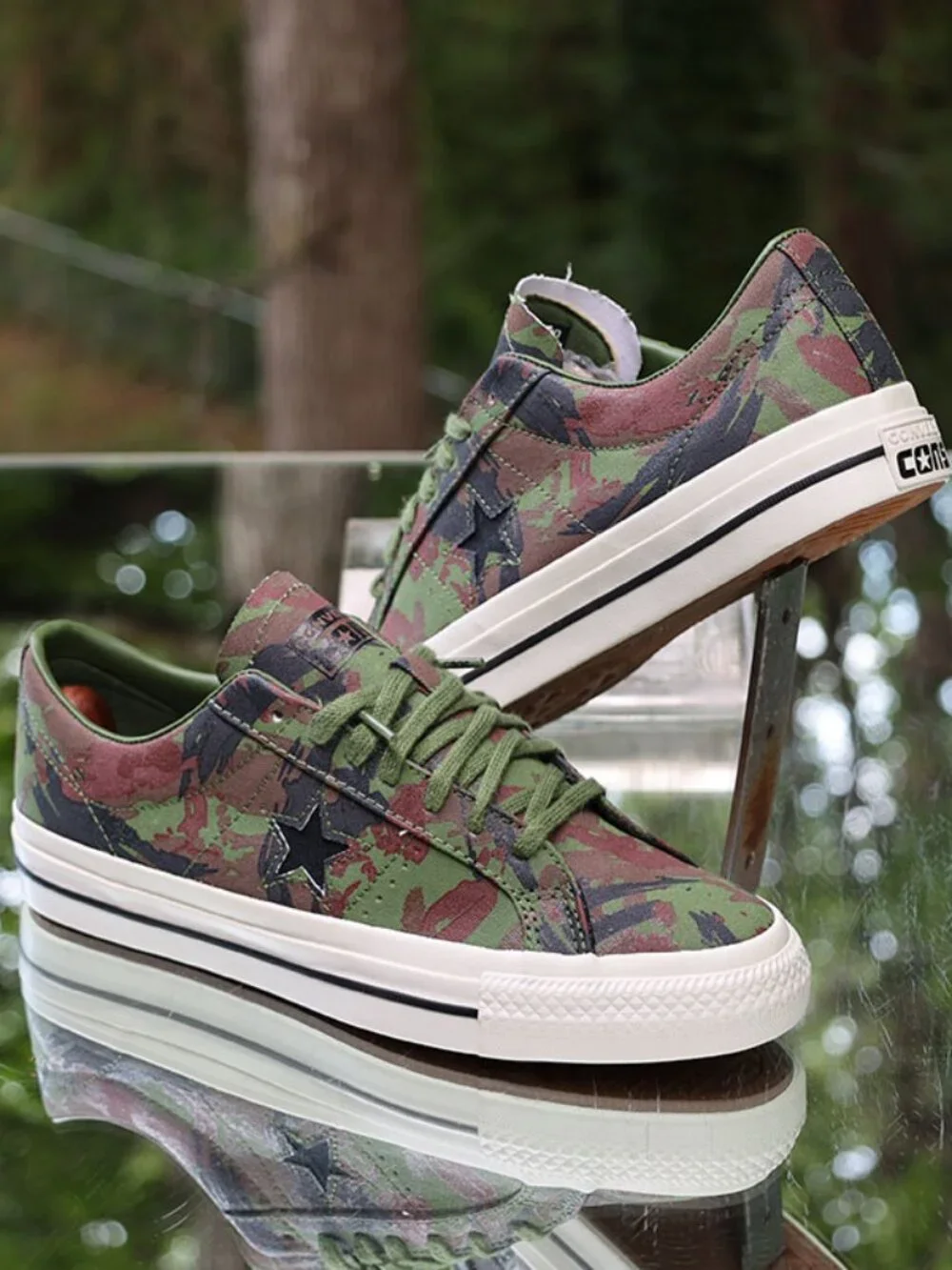 Converse One Star Pro Low Brushstroke Camo - Picture 5 of 14
